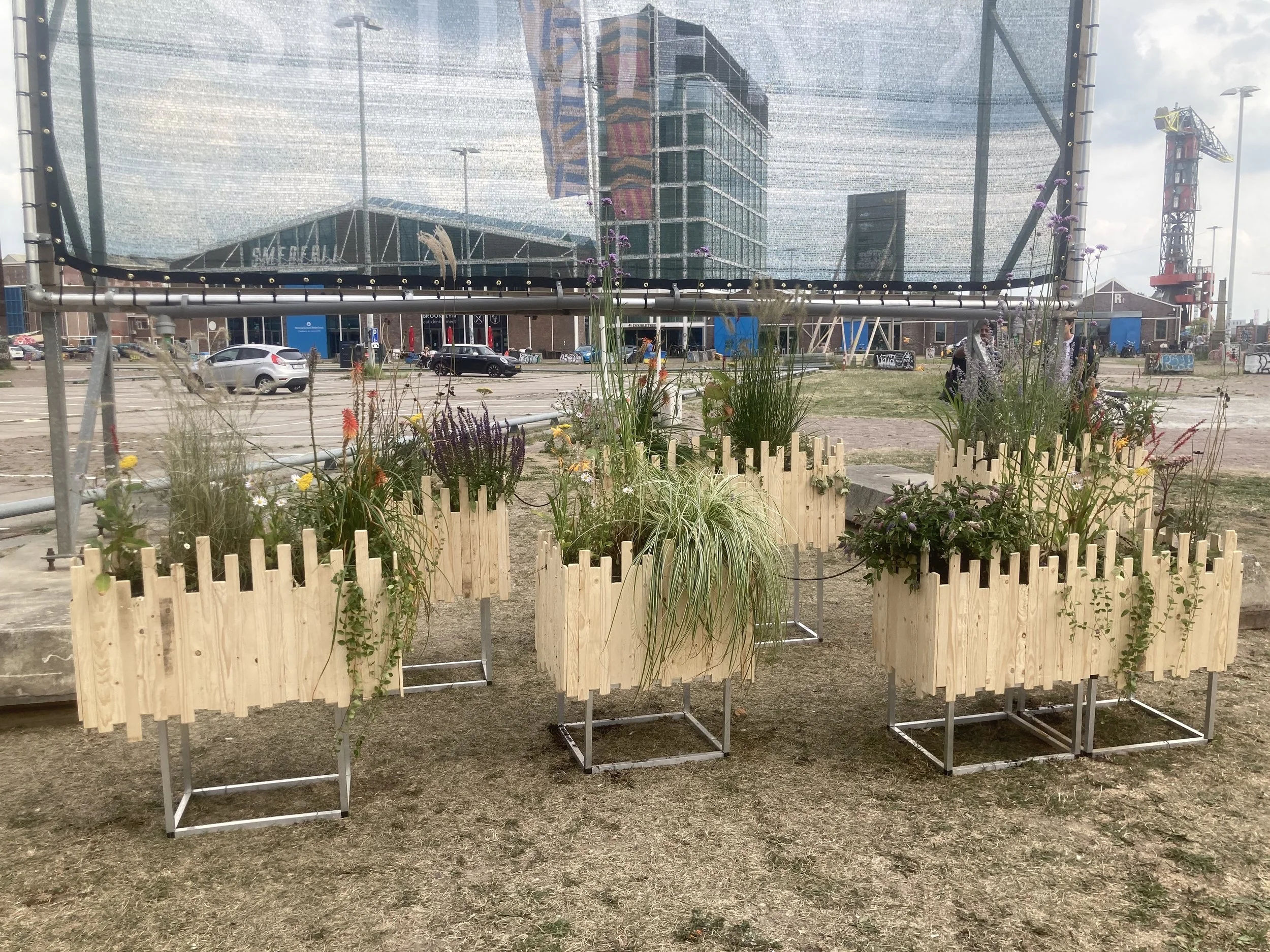 Kunstproject; NDSM werf 'Are we sediment?'