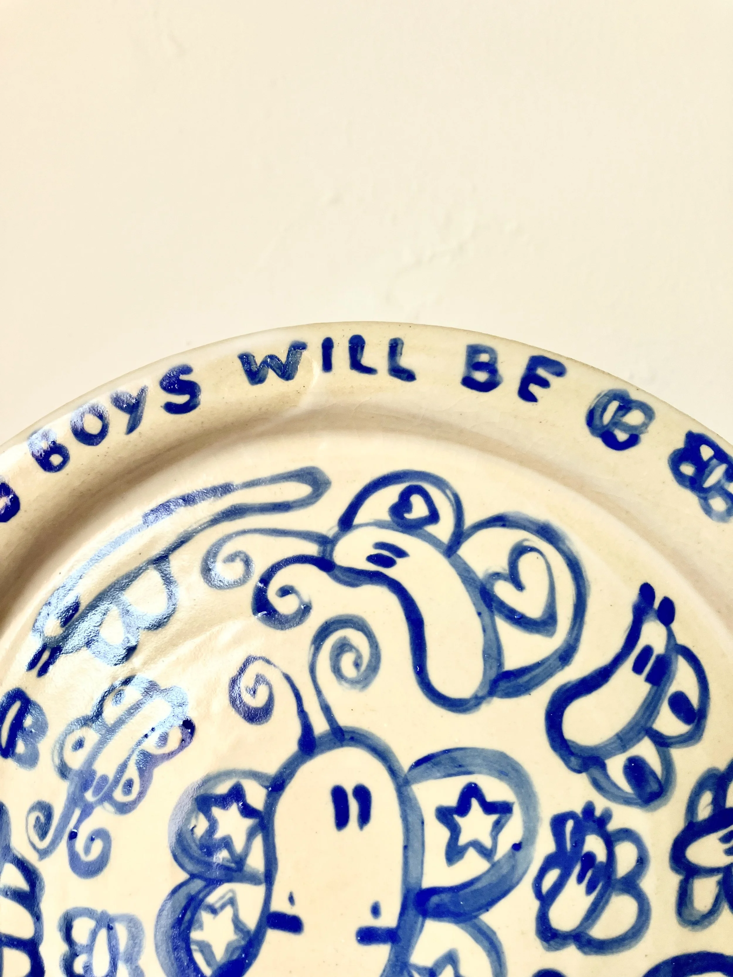 boys will be butterflies plate medium 004