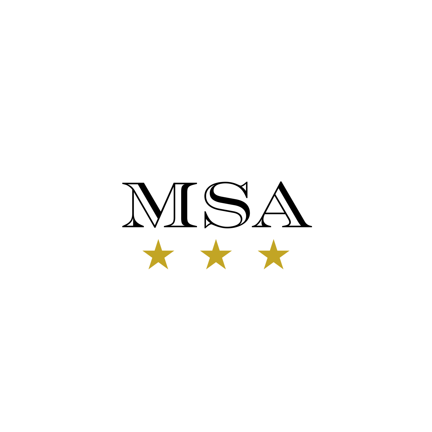 Black background with gold stars and a logo reading "Star Ratings" with a 5-star rating graphic.