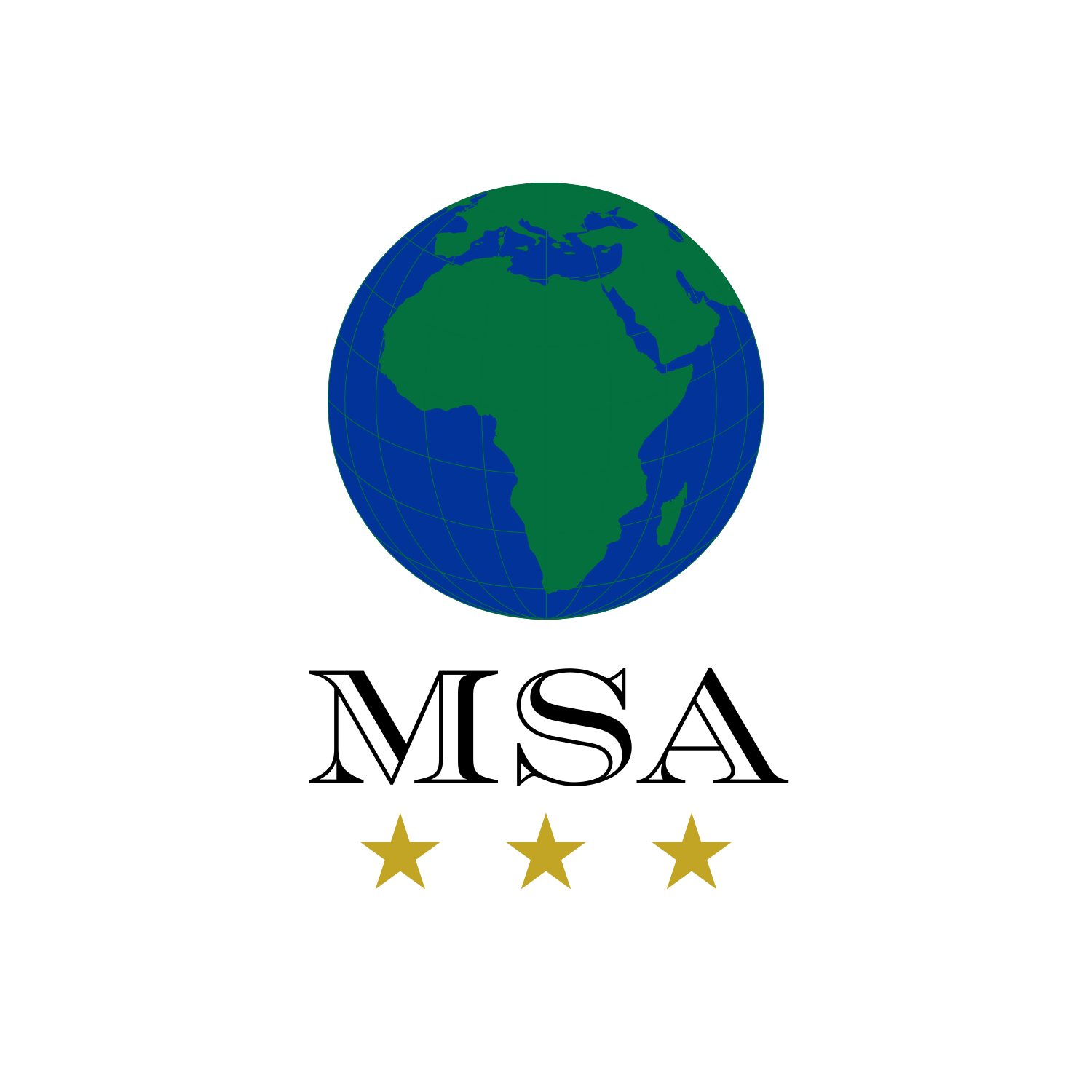 A logo with the Earth and World Cup text, featuring a globe of Earth above the words 'FIFA World Cup Qatar 2022' and three gold stars below.