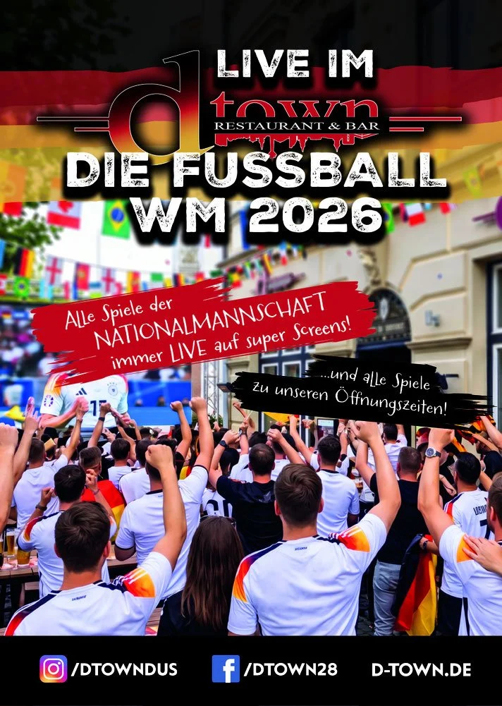 Die Fussball Weltmeisterschaft LIVE im d-town