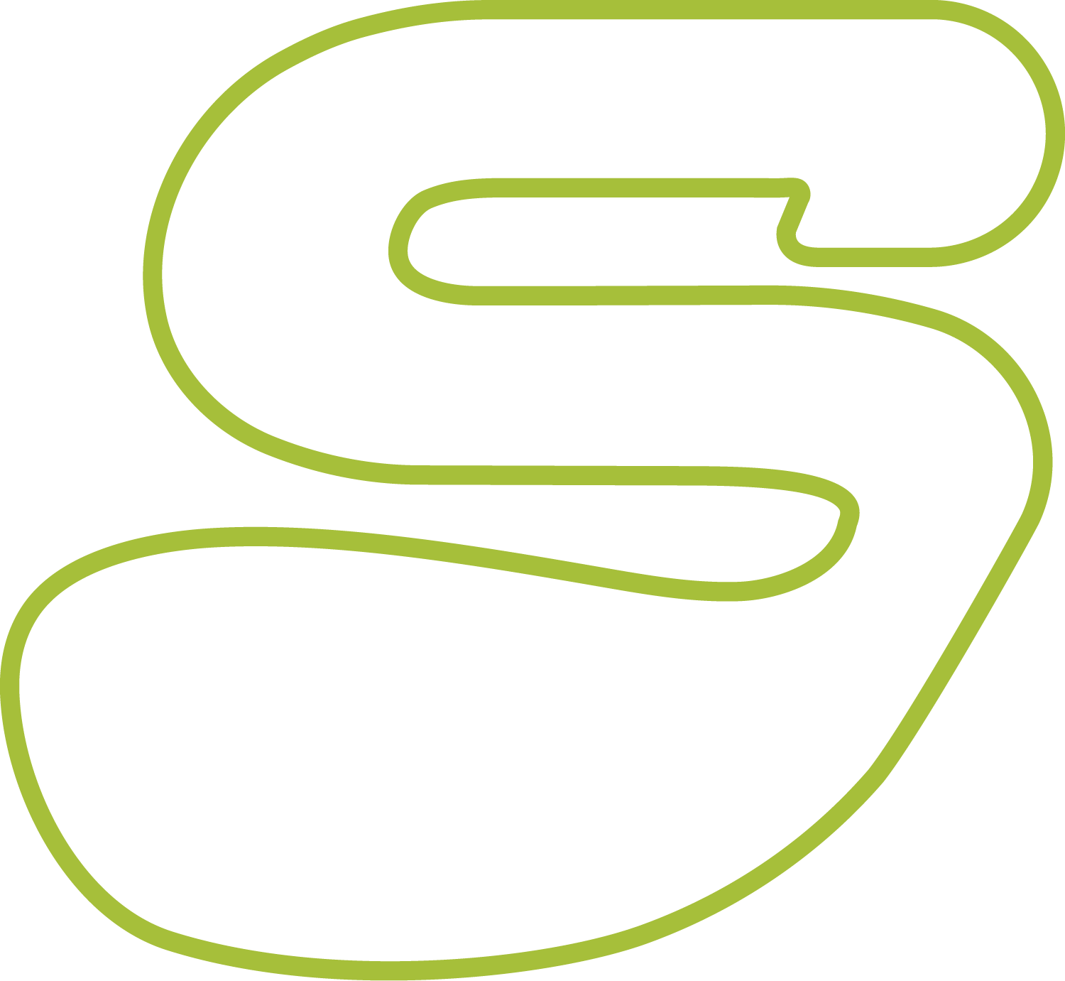 SimTec Golf's S icon