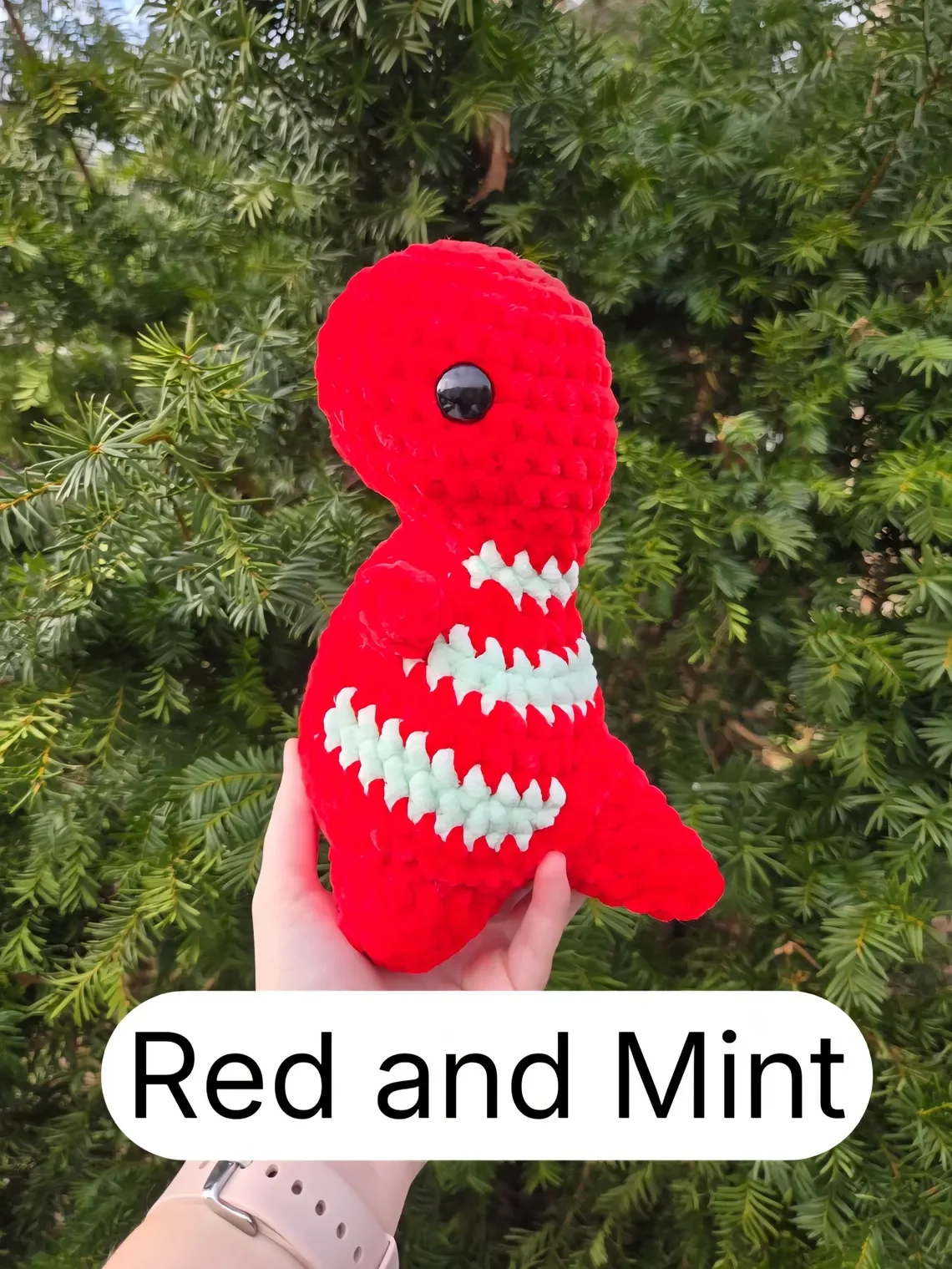 Crochet Dinosaur Stuffed Animal Plush