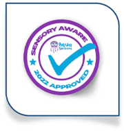 Seal with purple border and teal checkmark, stating 'Storyopy Award 2023 Approved'