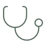 Ein Stethoskop
