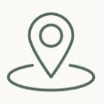 Symbol für Standort oder Ort auf einer Karte