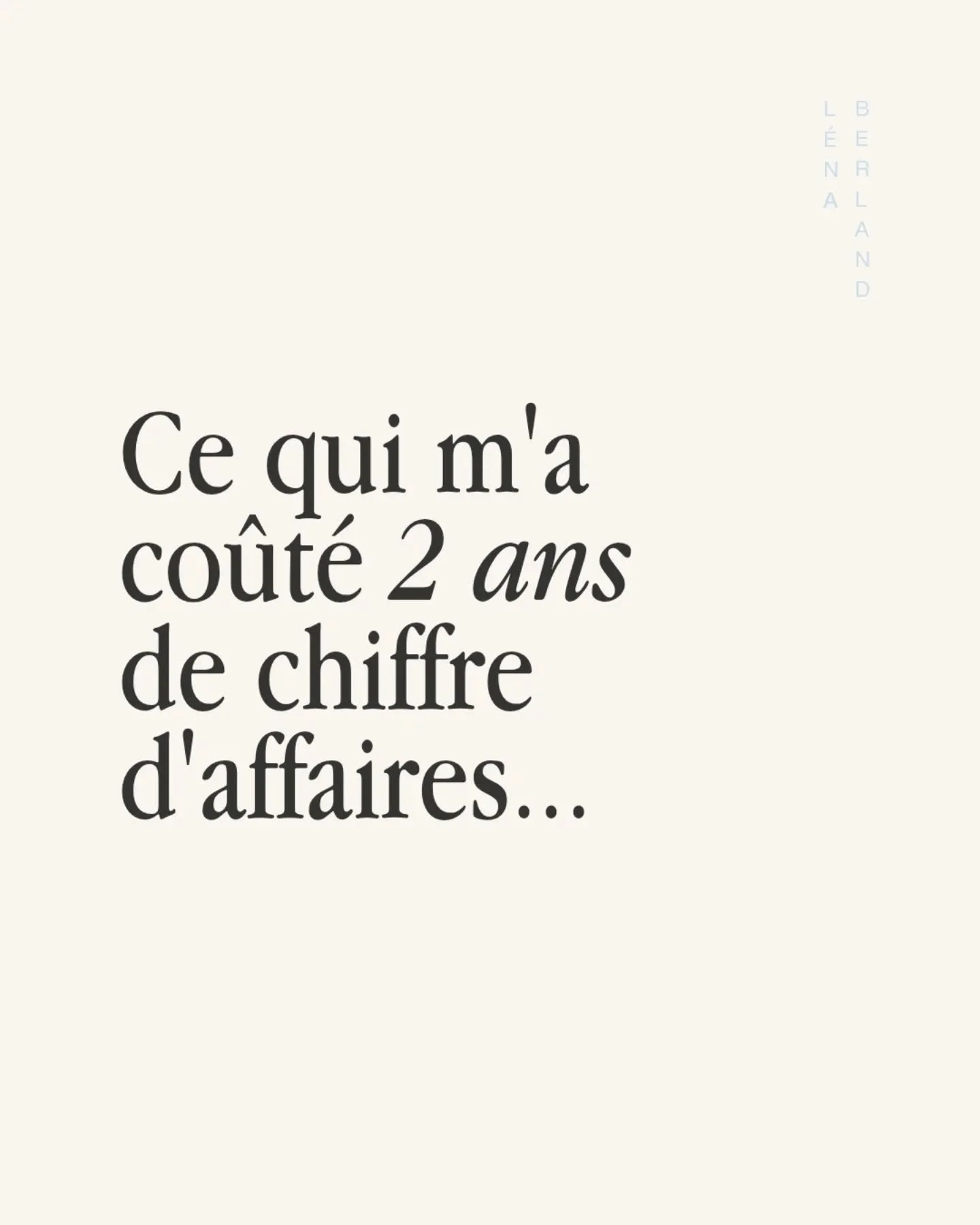 Peut-&ecirc;tre que si j'avais jamais gal&eacute;r&eacute; &agrave; vivre de mon activit&eacute;, j'aurai jamais fait ce travail, et j'aurai encore ce syndrome de l'imposteur &agrave; l'heure qu'il est&hellip; 🤯
On ne saura jamais !

Une chose est s