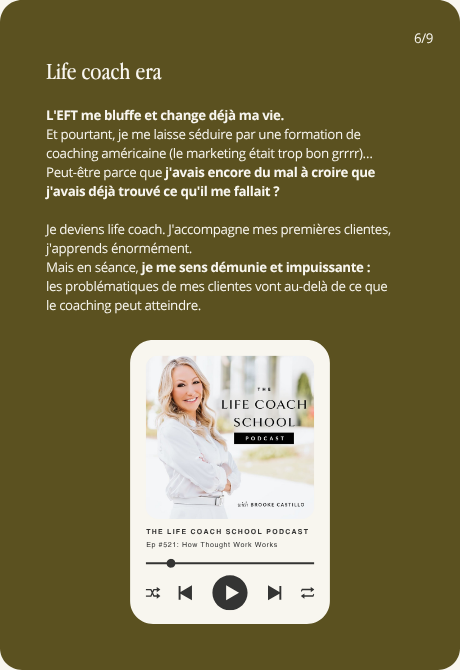 Formation life coach. Se sentir démunie face aux problématiques des clientes