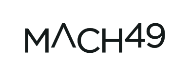 Mach49 logo in black text on a white background.