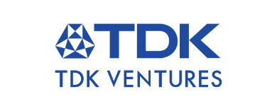 TDK Ventures logo with geometric emblem and text