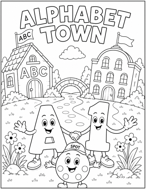 Download page for Alphabet Town