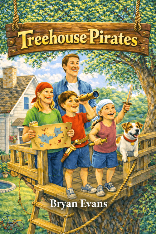 Cover of Treehouse Pirates by Bryan Evans