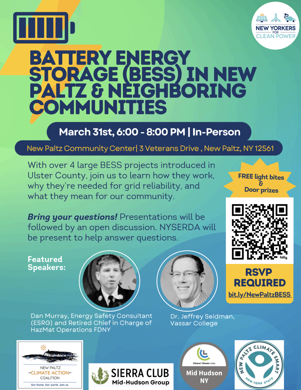 BESS In New Paltz &amp; Neighboring Communities