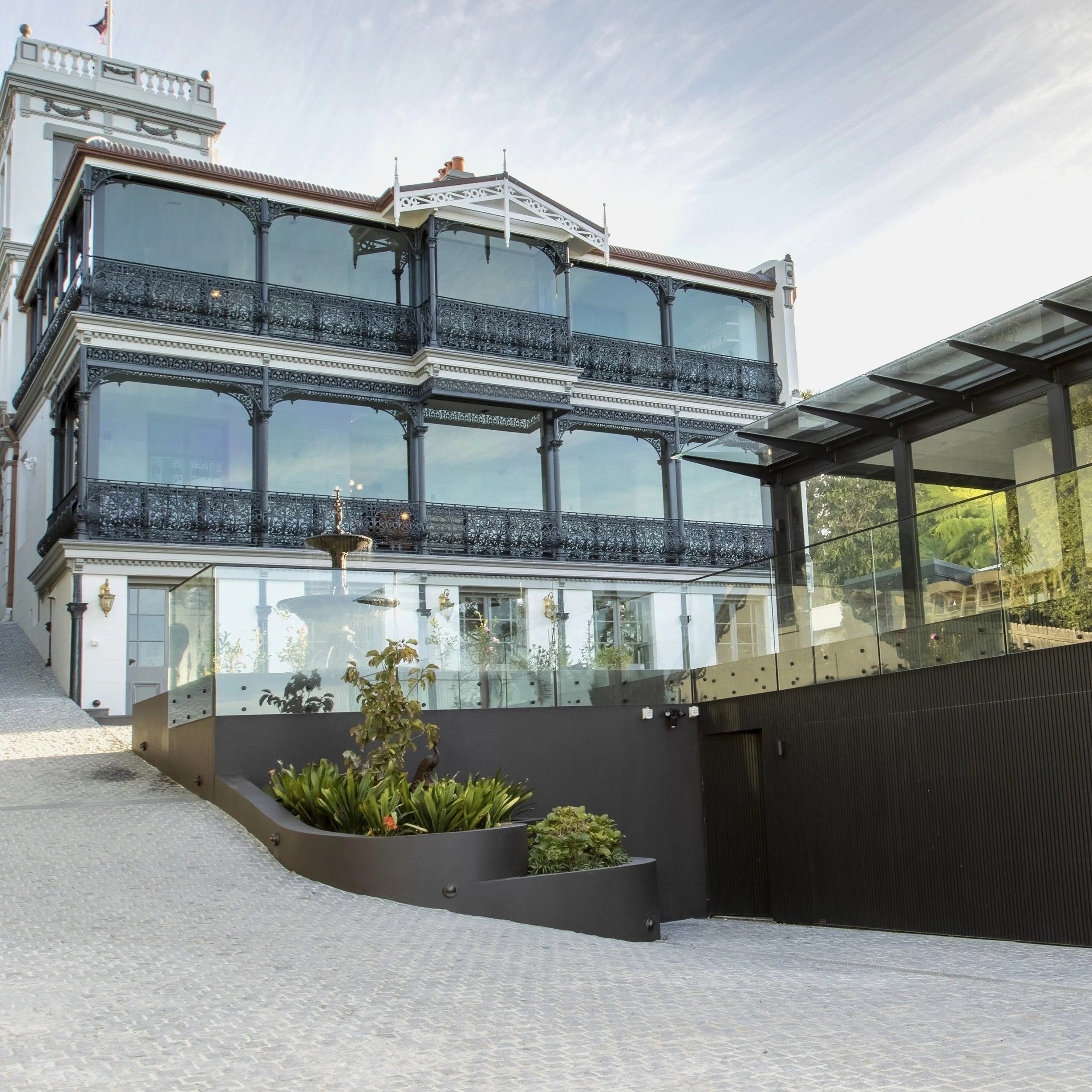 A considered balance between old and new.

The character of the original heritage residence is retained, while contemporary additions introduce a new layer to the home! This creates a clear connection between its history and the way it is lived in to