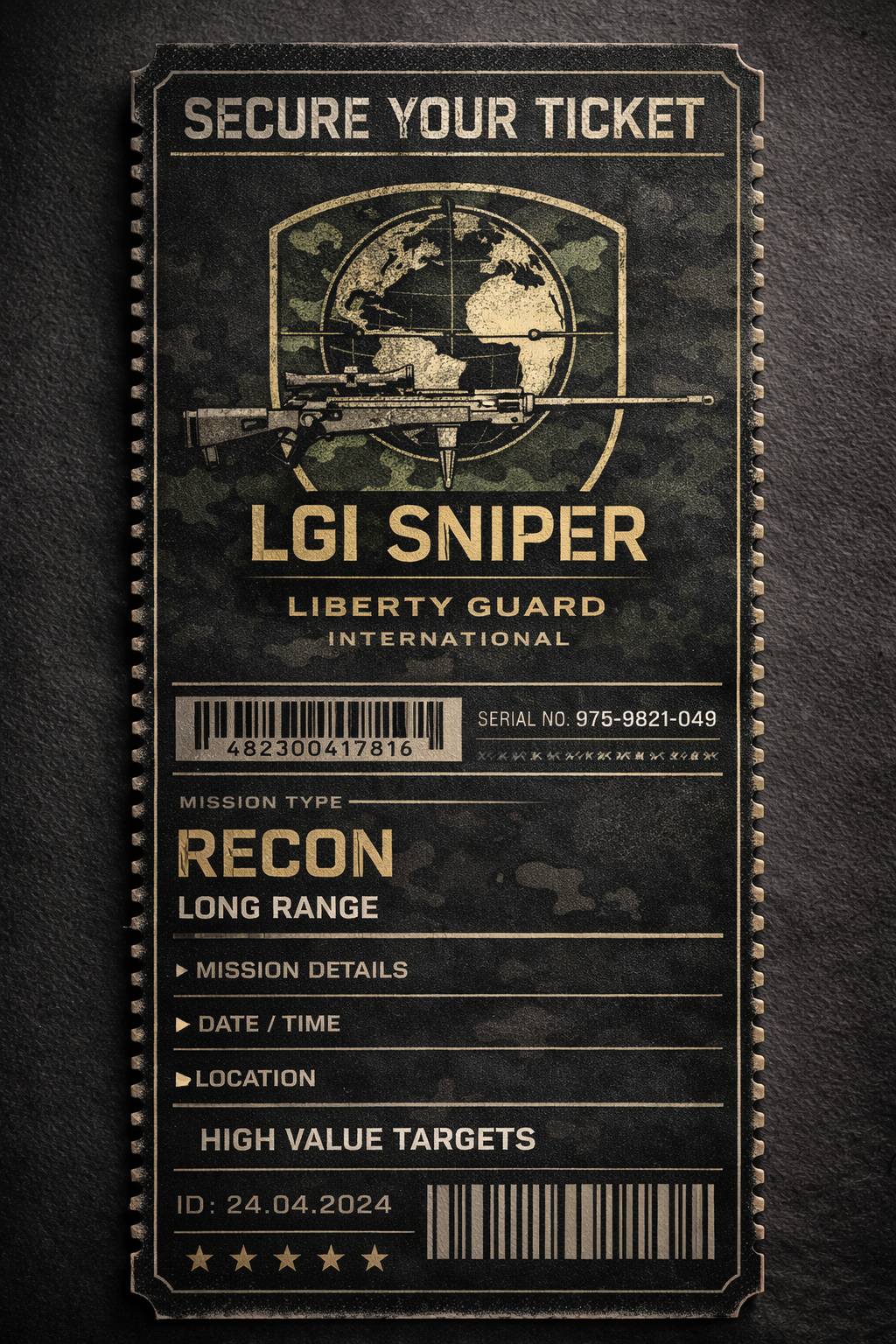 Digitales Ticket LGI - Sniper