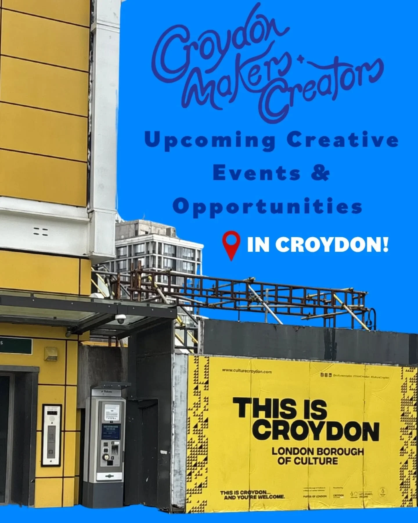 🌟 CREATIVE EVENTS IN CROYDON THIS WEEK!
Looking for something inspiring to do? From nature walks to writing groups, creative workshops to craft clubs &mdash; Croydon is full of ways to connect, create &amp; explore this week 👇

🌿 1. WILDISH WANDER