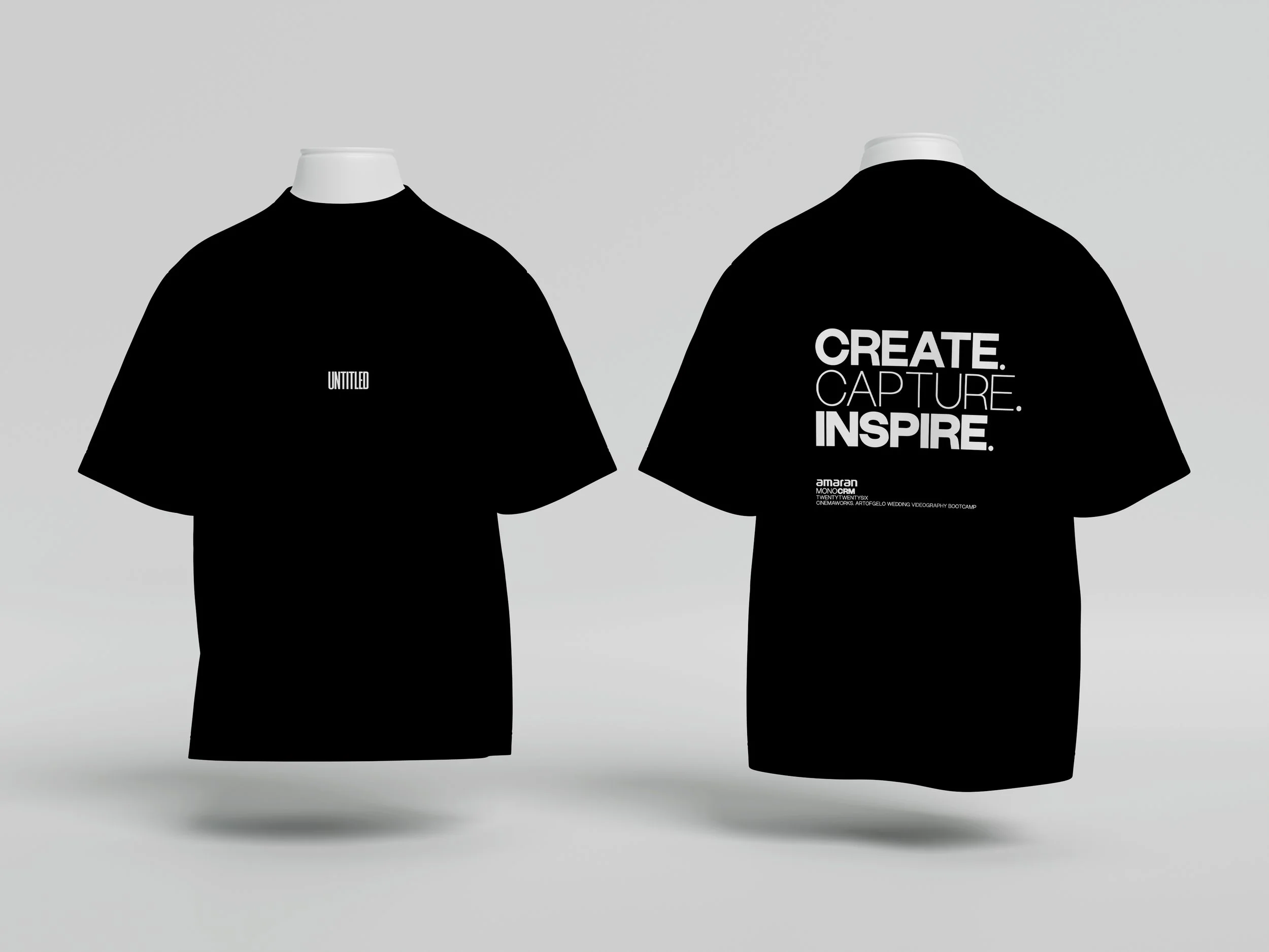 UNTITLED Oversize T-Shirt Black