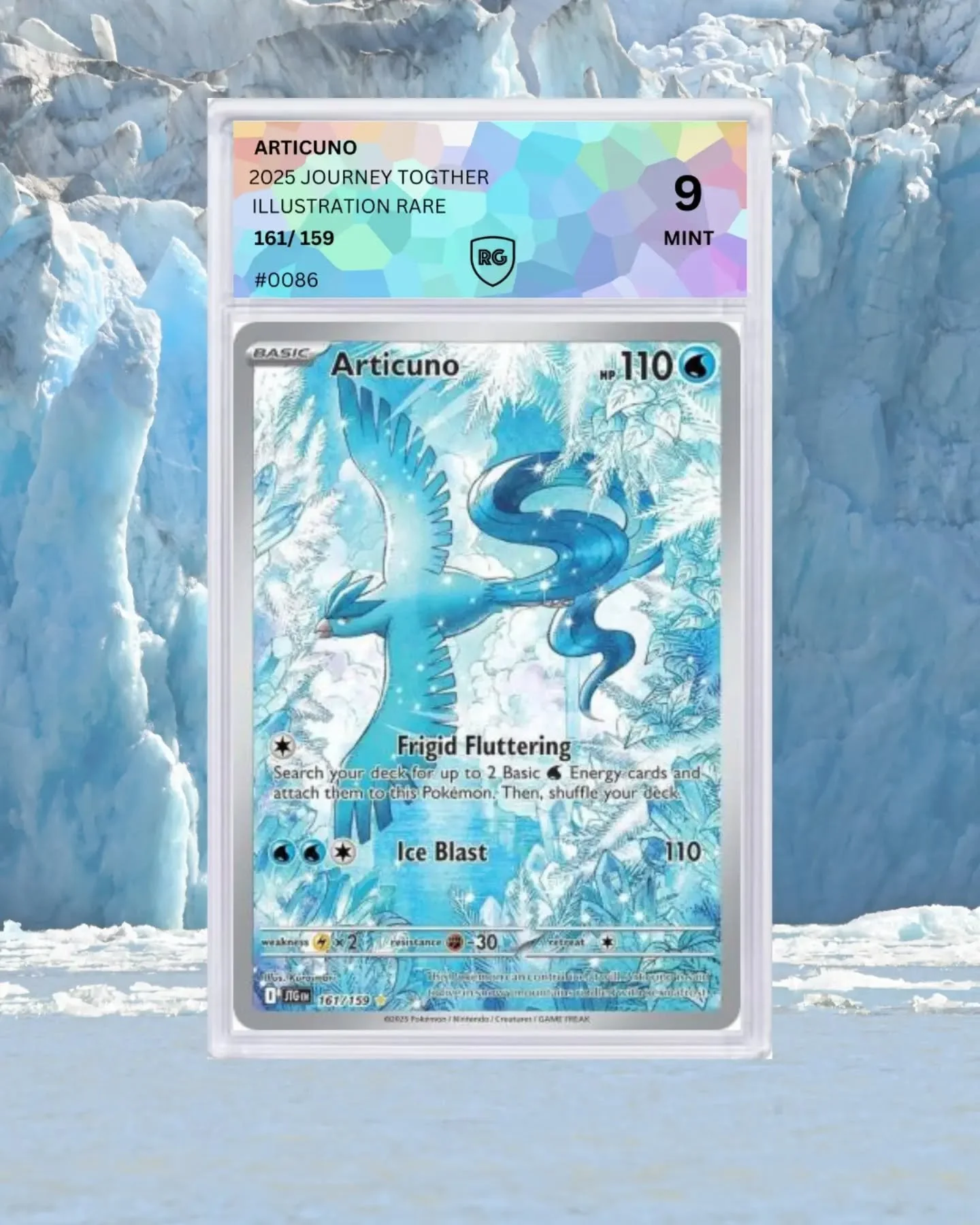 What a beaut. Articuno coming with the ice blast.
DM for all your grading needs and chase cards with our new 10 Opulent labels.
.
.
.
#richgrading #articuno #pokemonart #icecold #gradingtcg