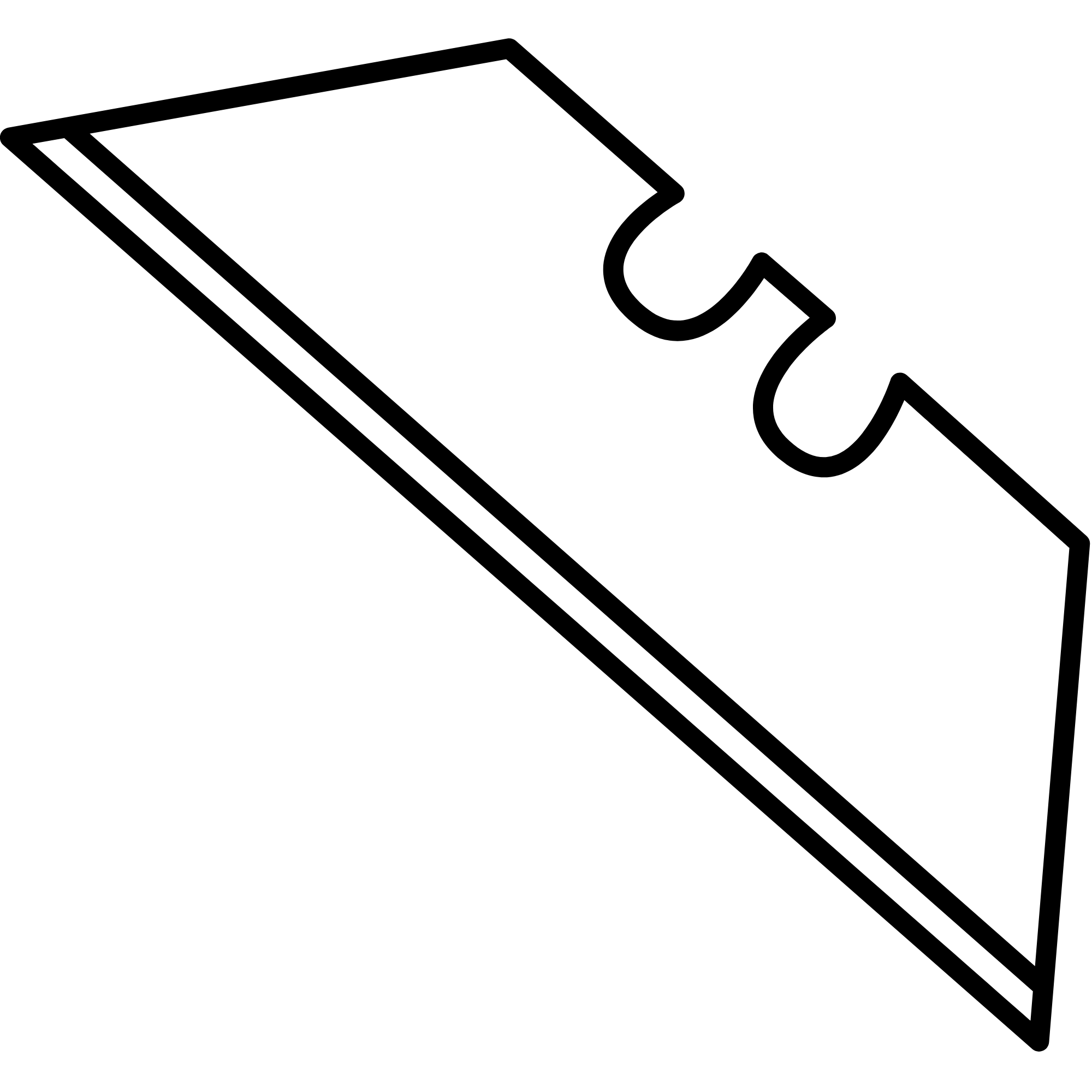 Black and white outline of a credit card.