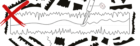 A handwritten diagram explaining the phases of wave motion, including crest, trough, amplitude, wavelength, and wave speed, with a red 'X' mark indicating a mistake or incorrect concept.