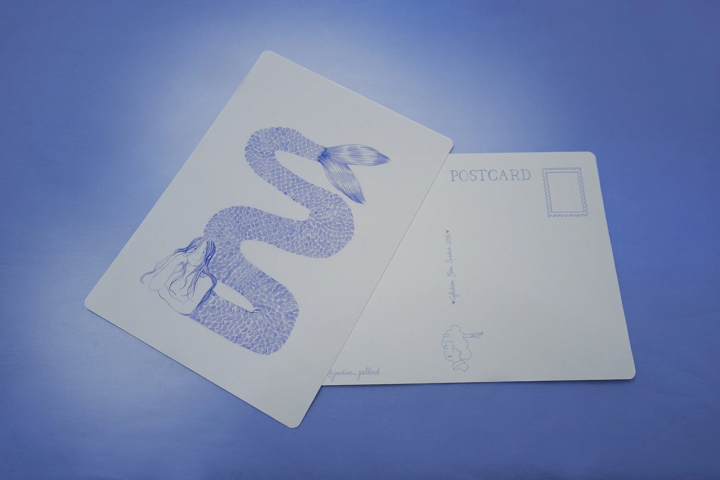 La Sirène - Carte Postale