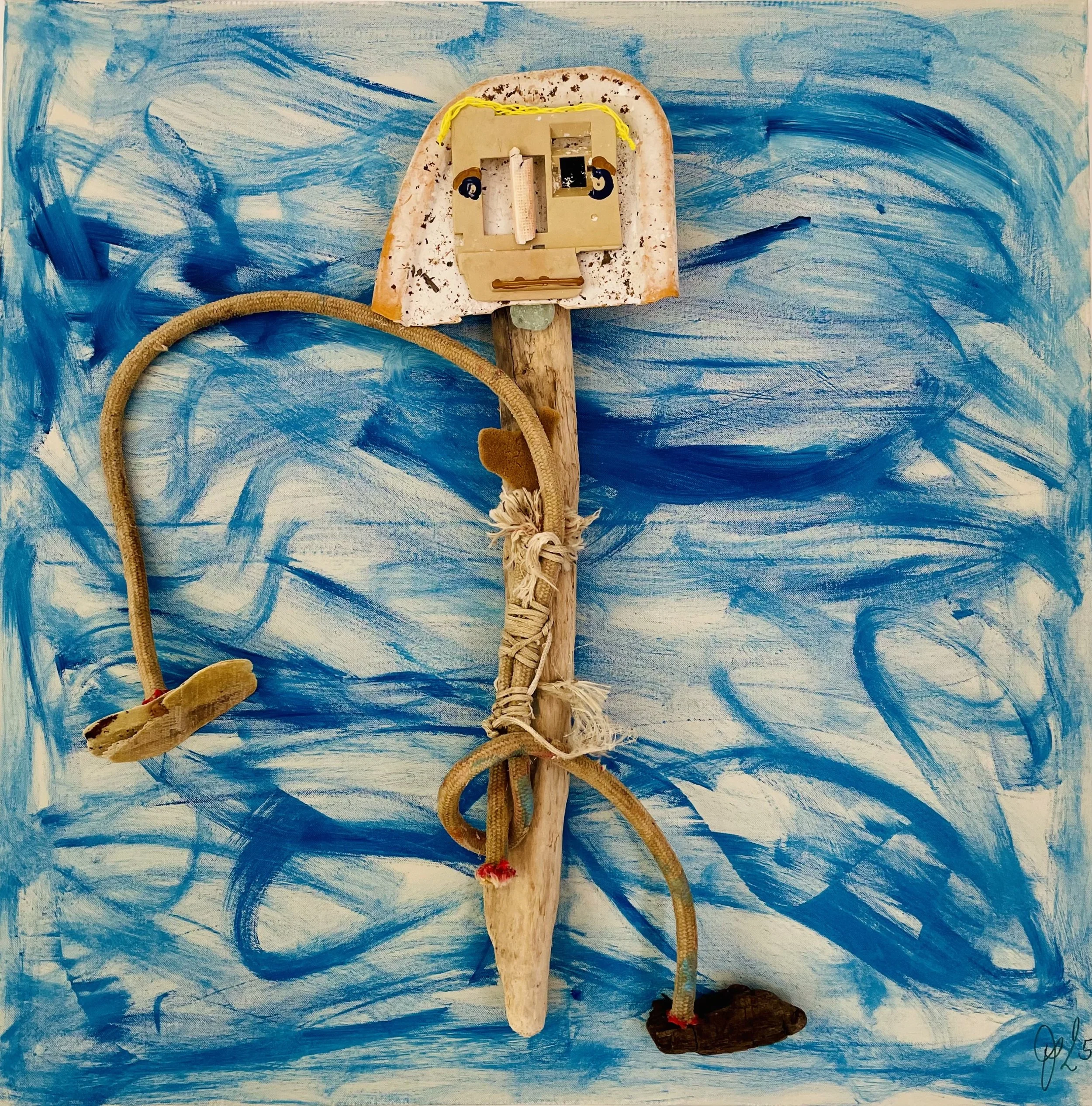 Floating in the Sea
100 x 100 x 2 cm