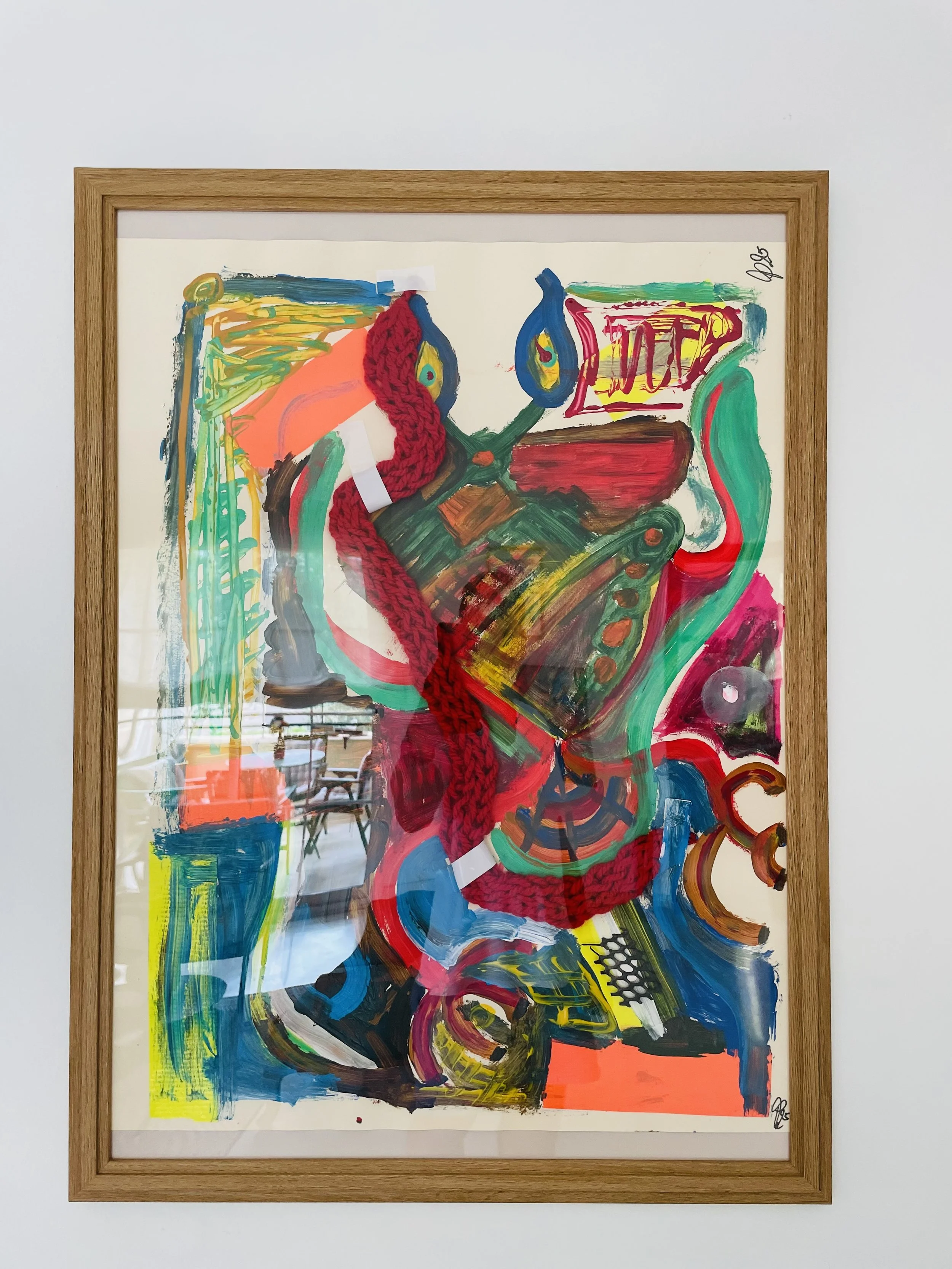The Red Dragon
75 x 50 x 2 cm