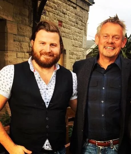 Martin Clunes and co-owner Ross
