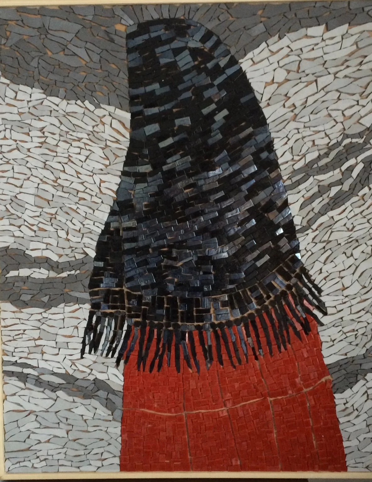 Seál/Shawl- cota dubh