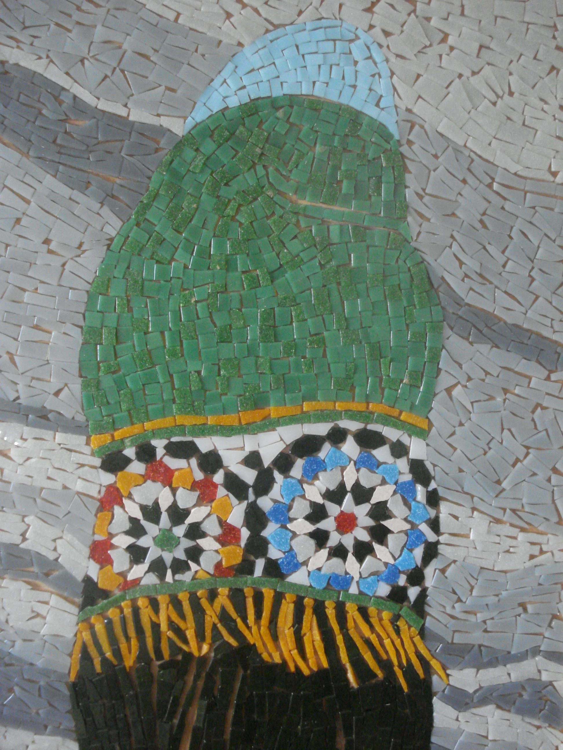 Seál/Shawl- green