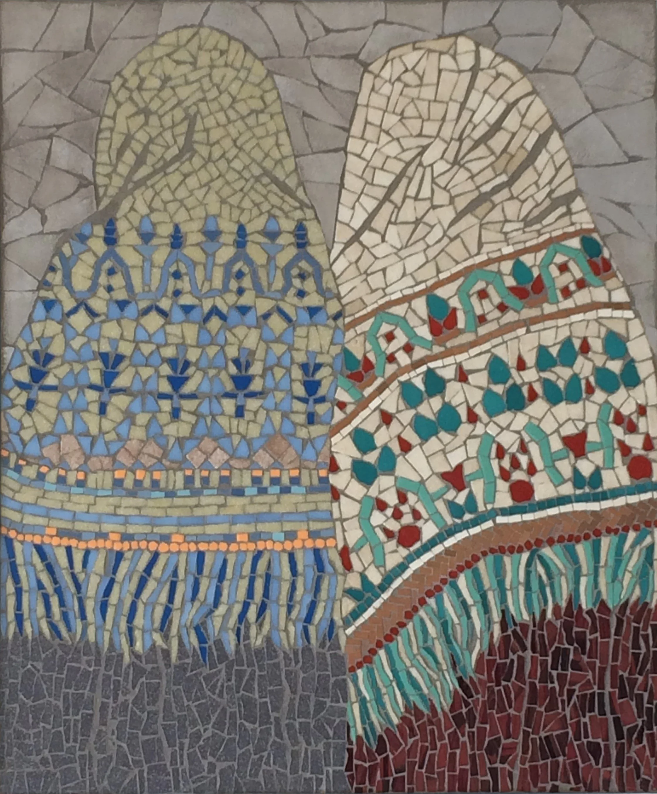 Mosaic Dhá bhean