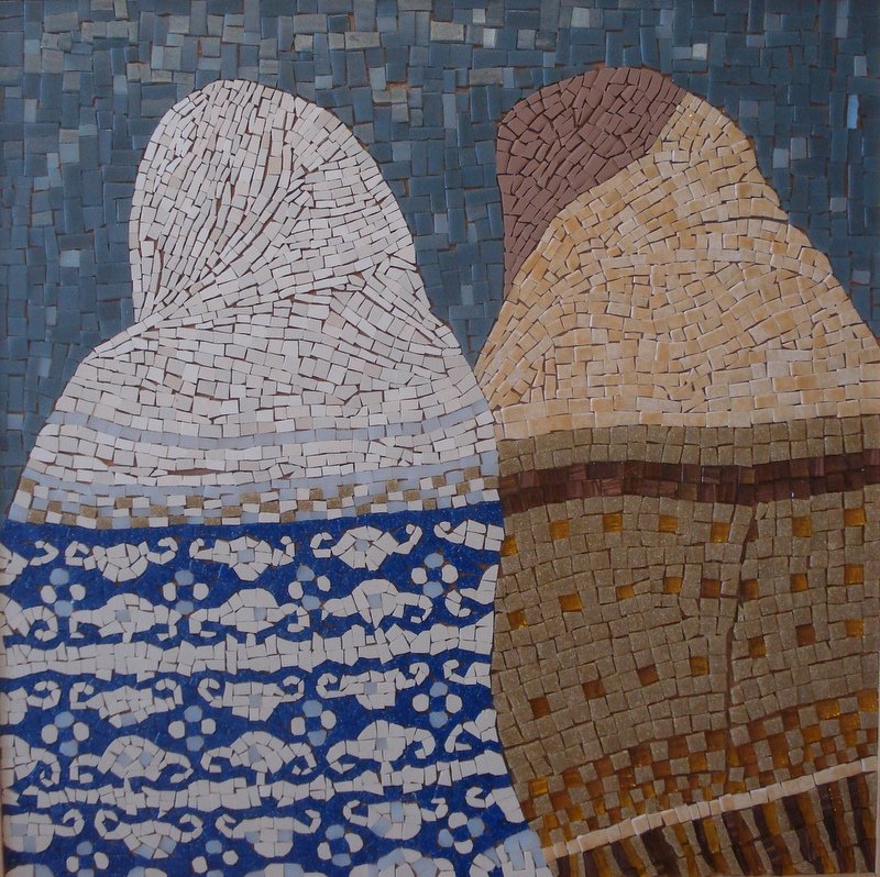 Mosaic Dhá bhean