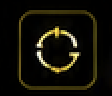 Black and gold icon with a clockwise arrow and a slash inside a circle, symbolizing refresh or reset.
