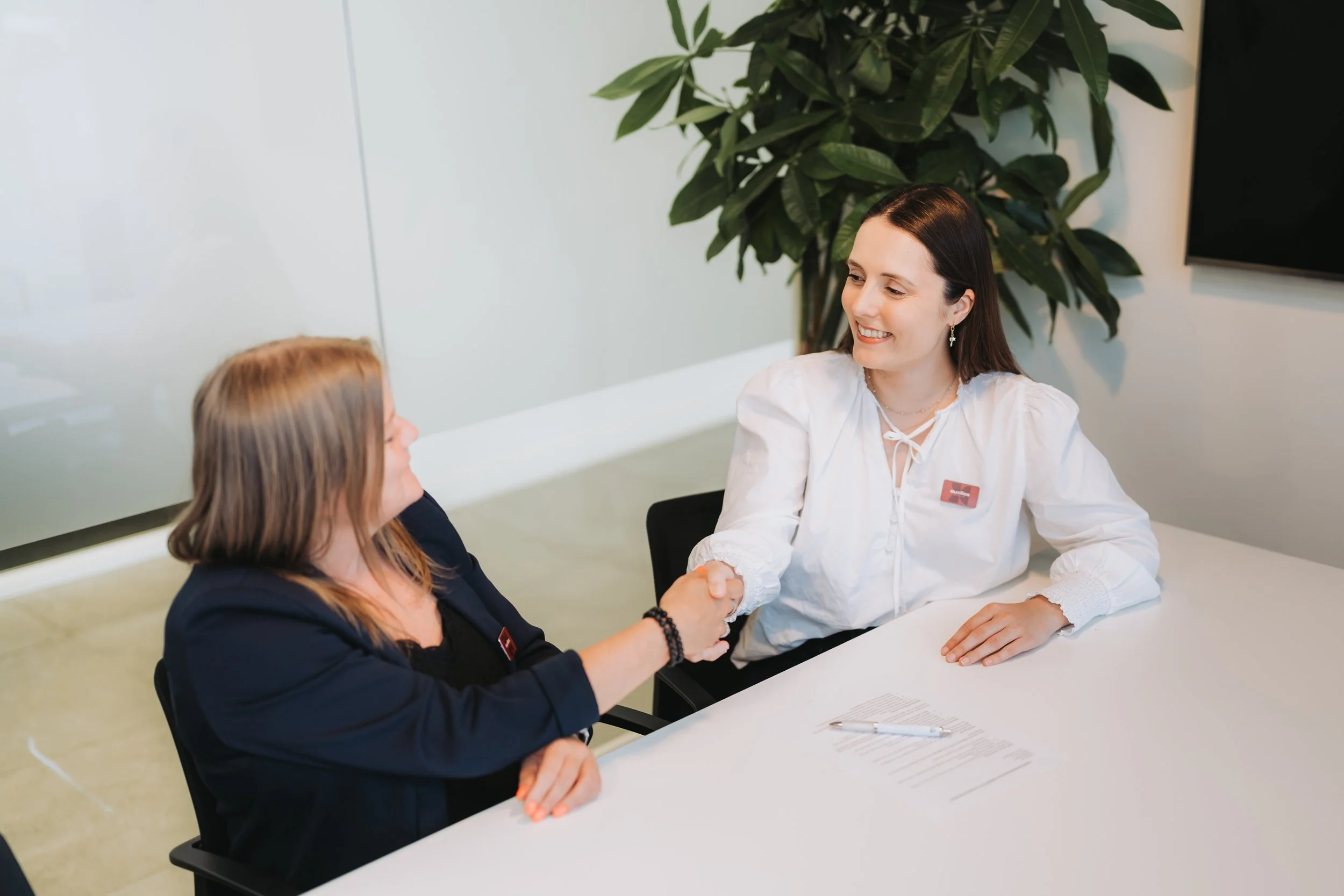 Professioneel gesprek werkgever bij Herstart