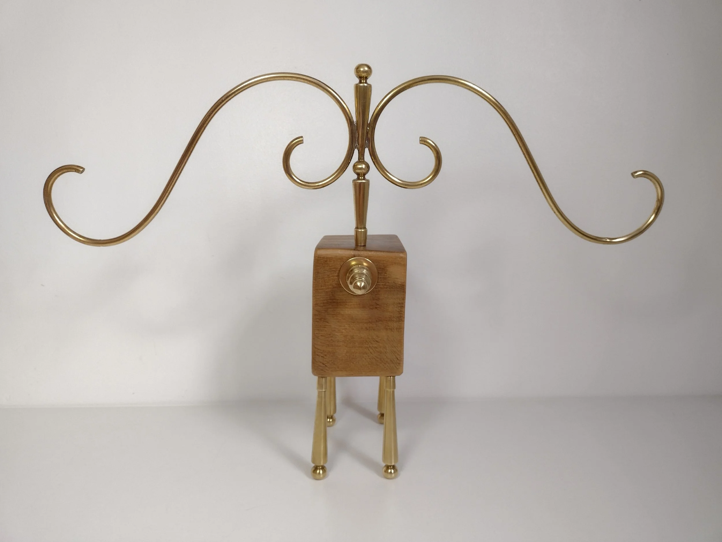 Brass Bulls sculpture