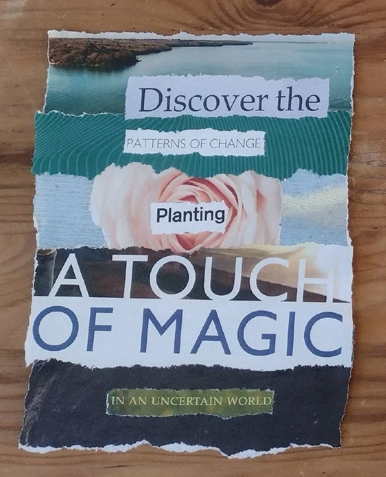 Paper collage, Touch of Magic