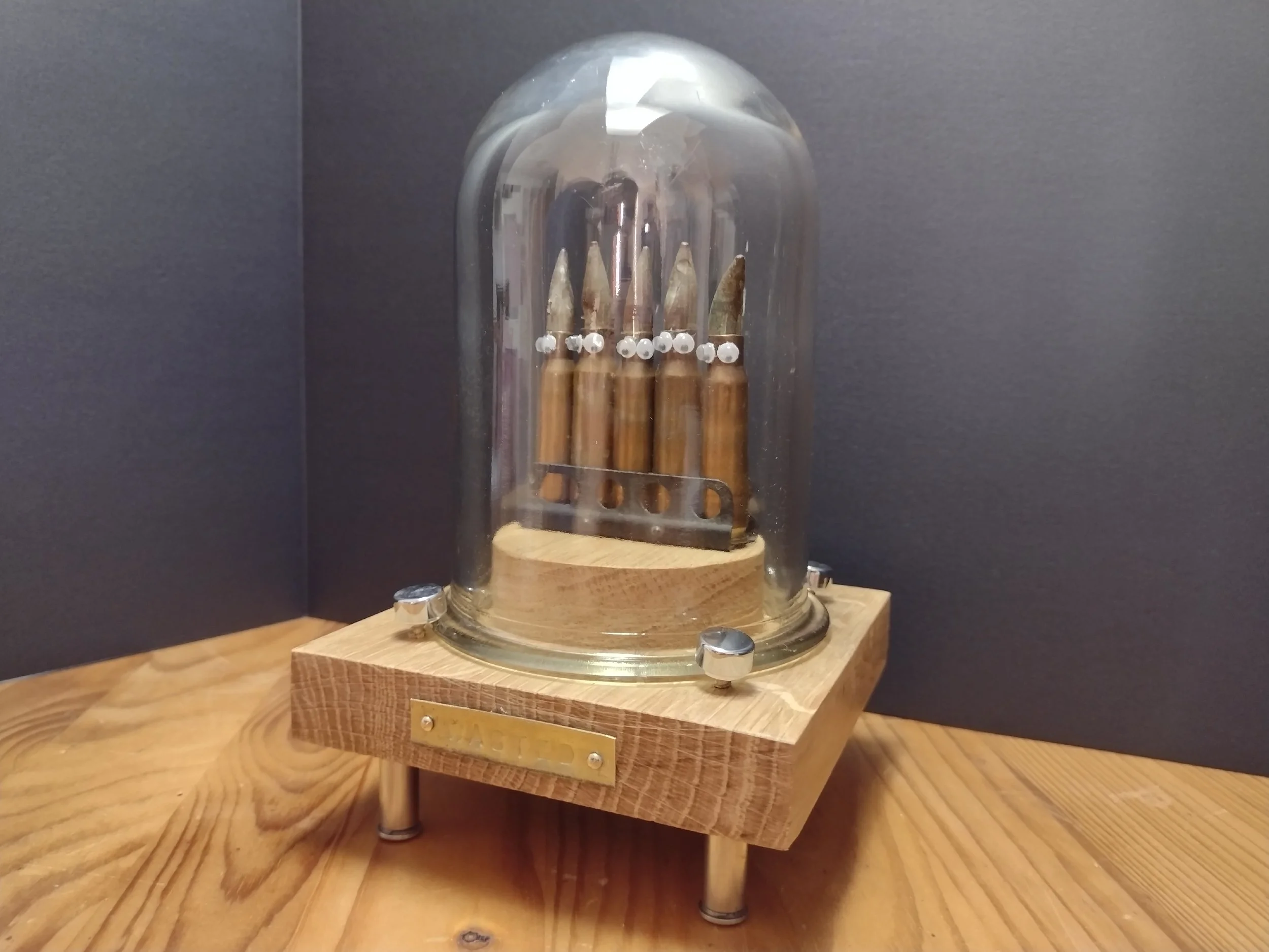 Wasted assemblage sculpture