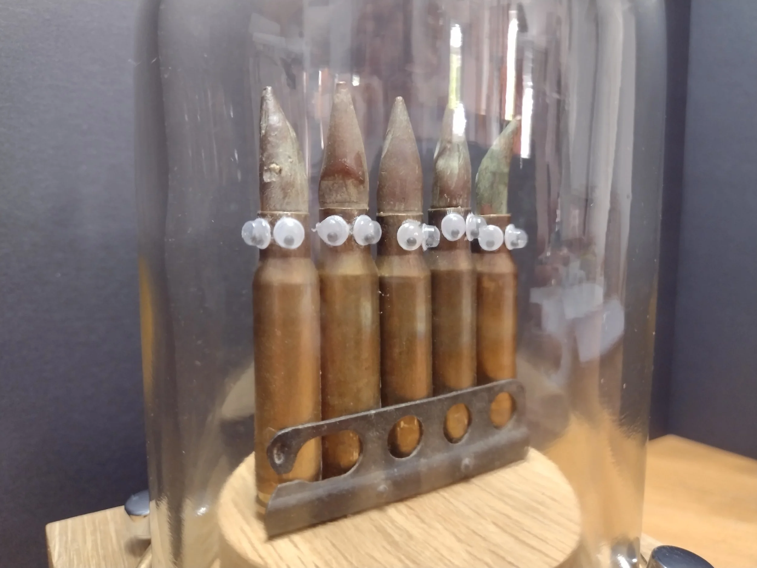 Wasted assemblage sculpture