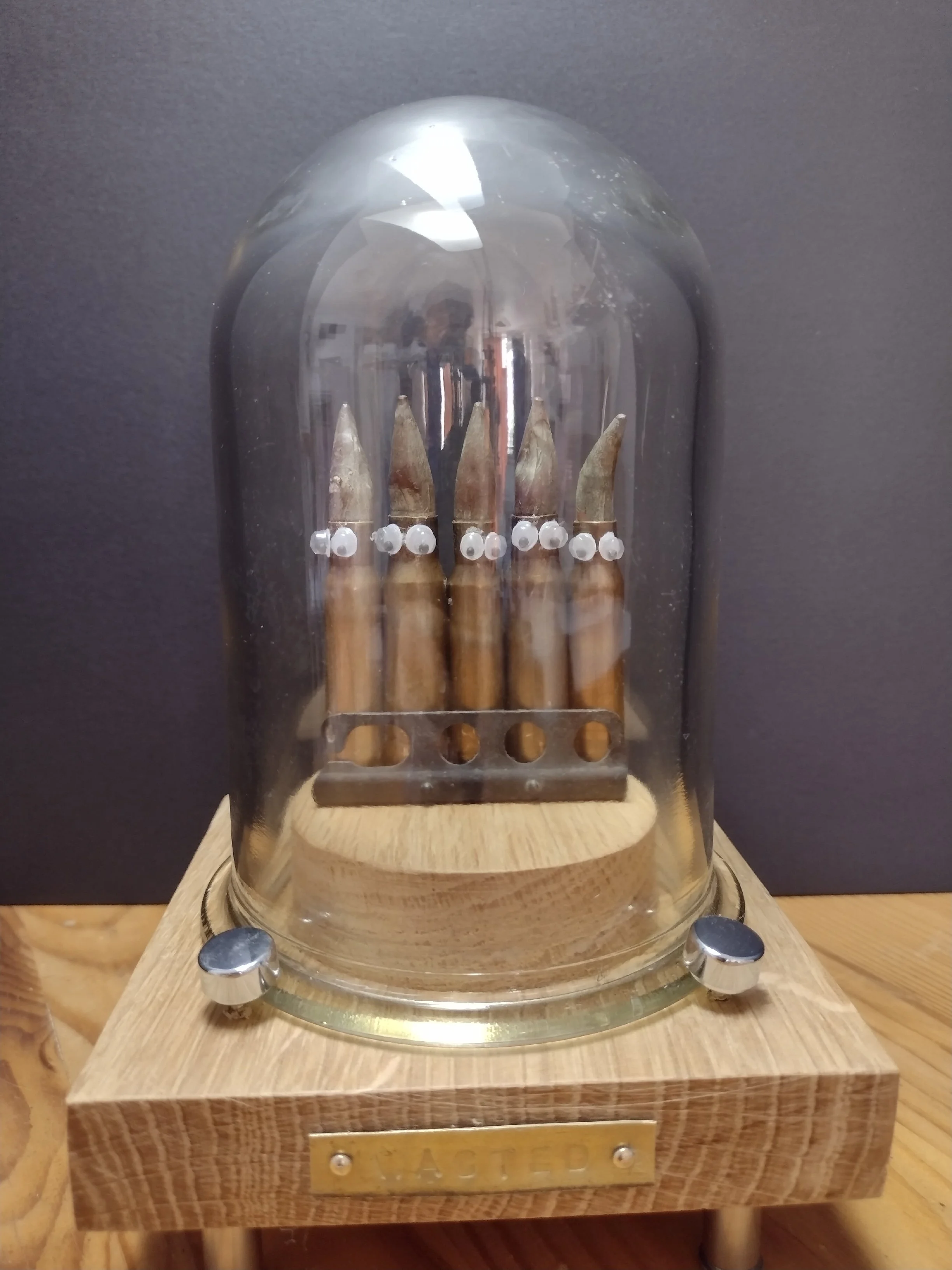 Wasted assemblage sculpture