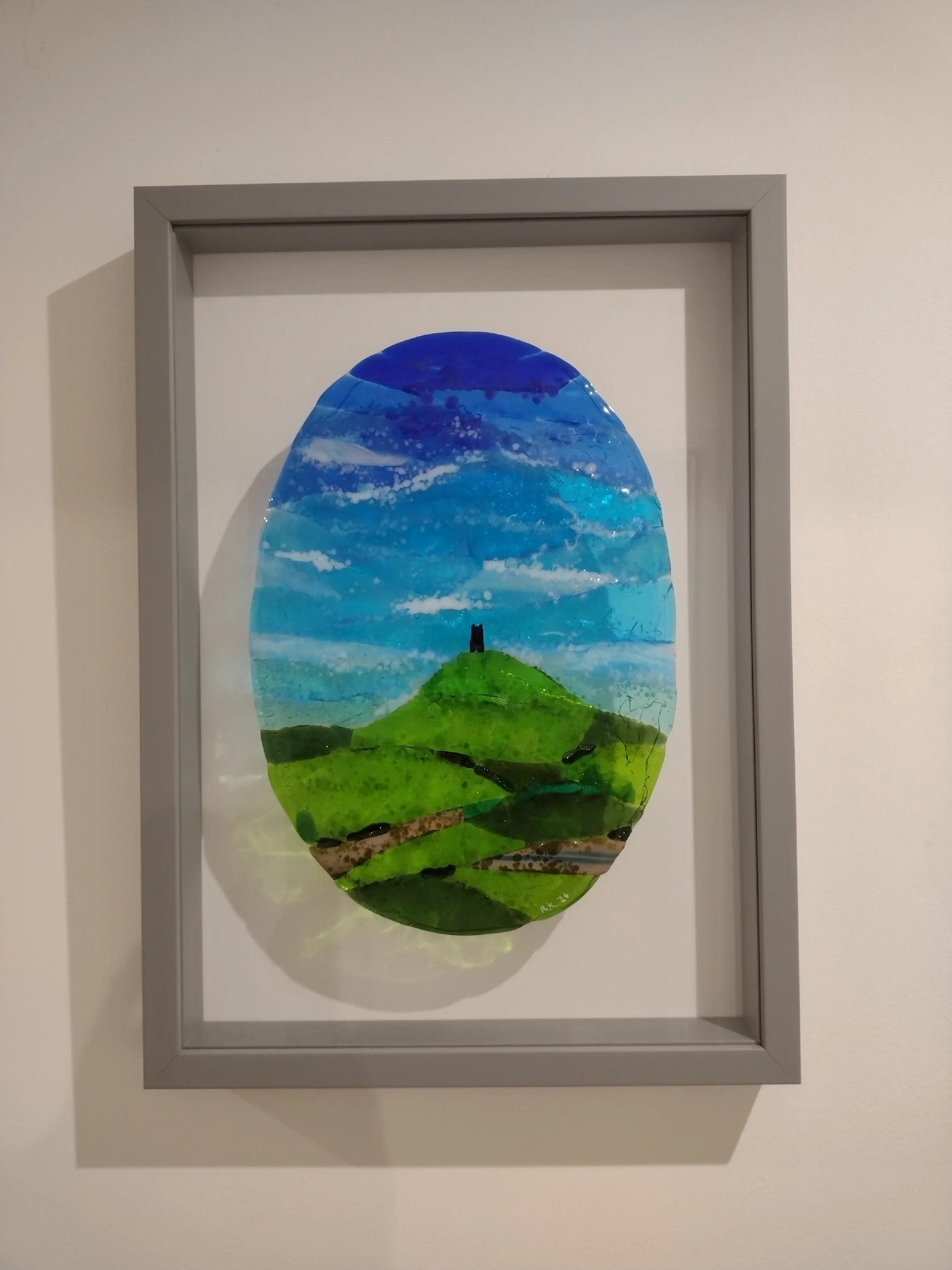 Glastonbury Tor Oval Picture