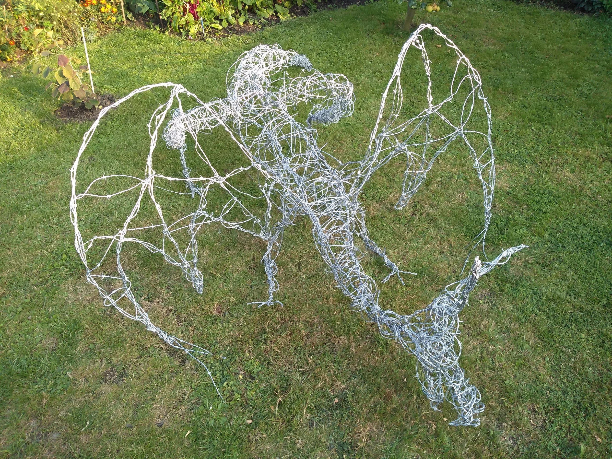 Cyd the wire dragon