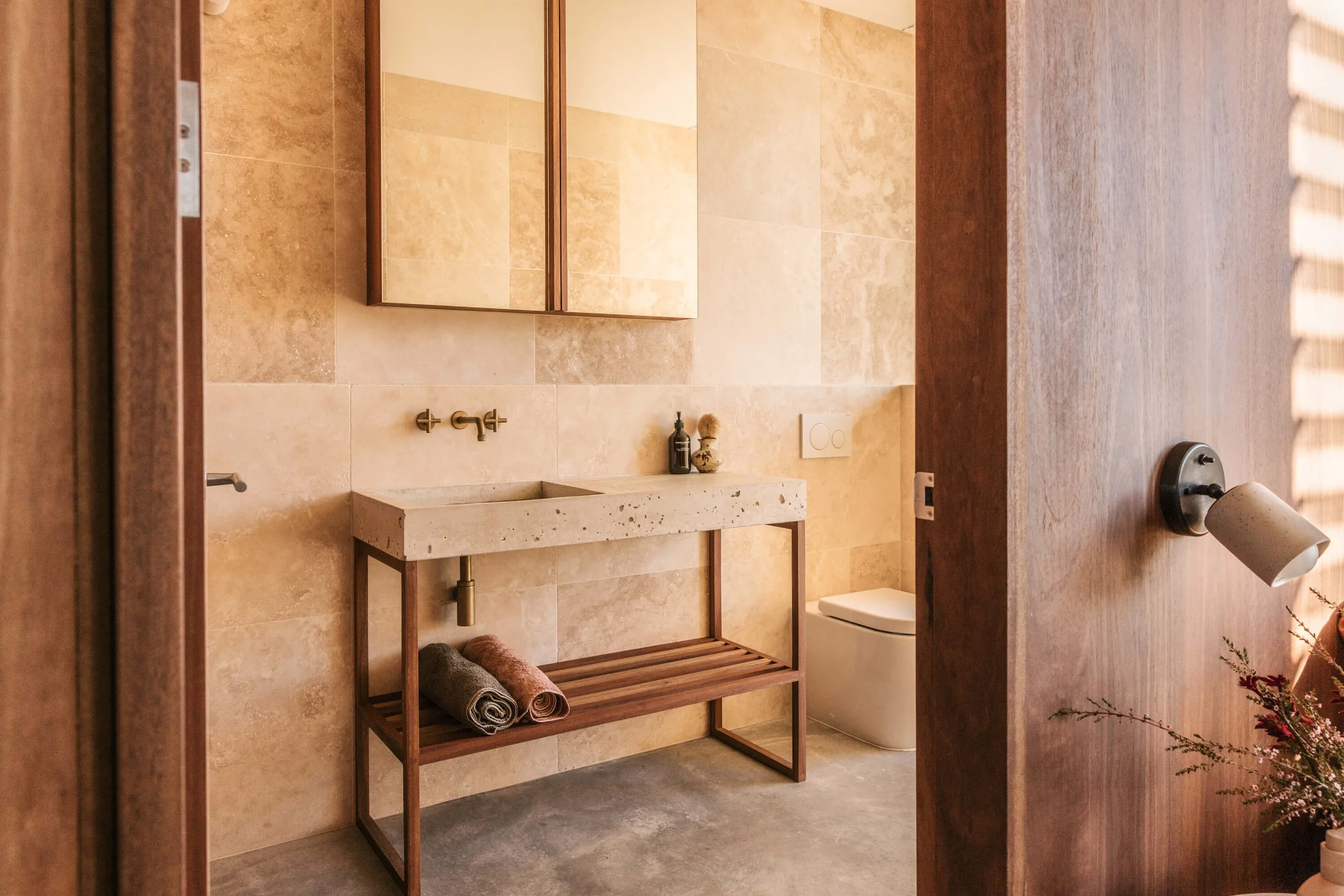 Japanese inspired bathroom
