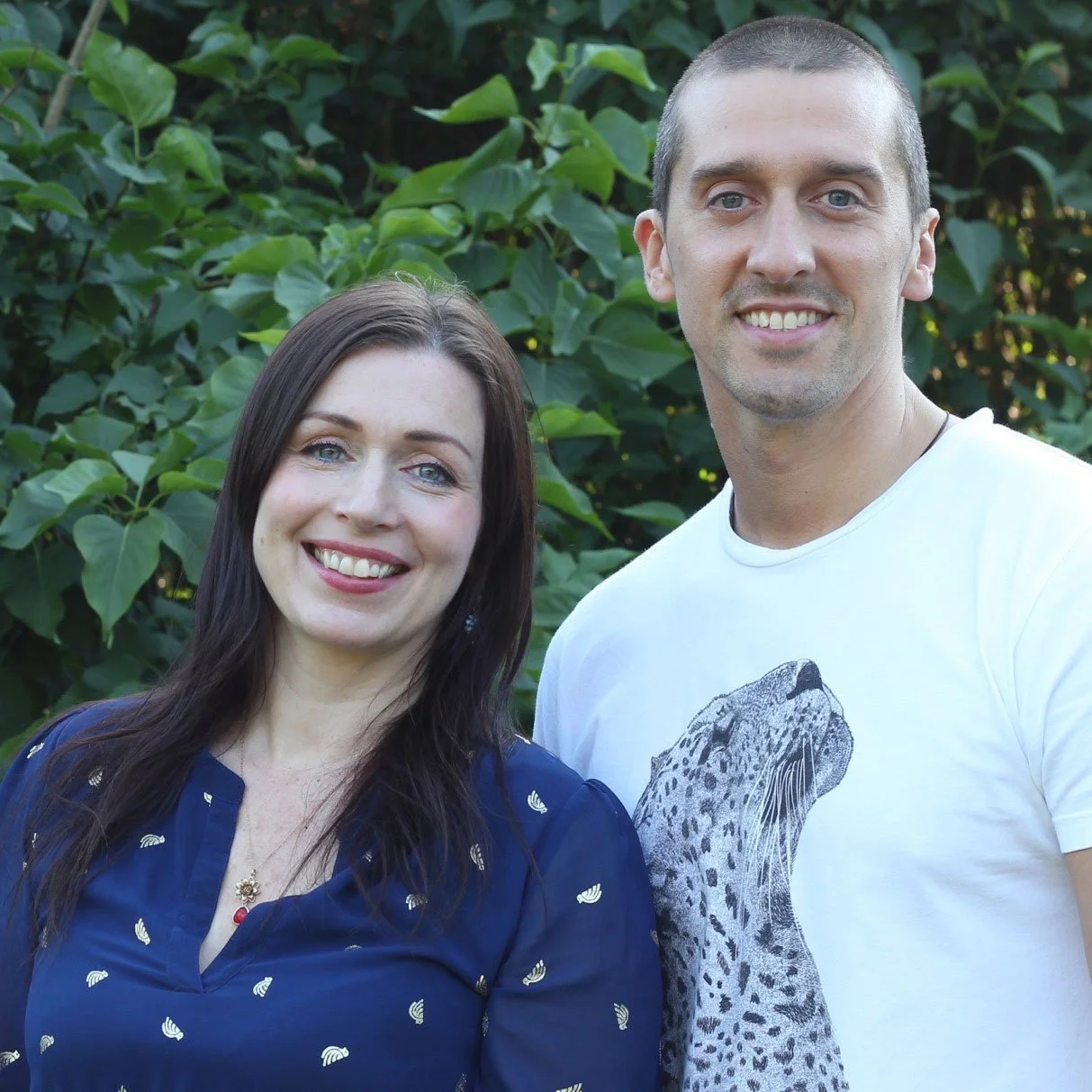 Photo: The two of us back in 2015, a year after we met!