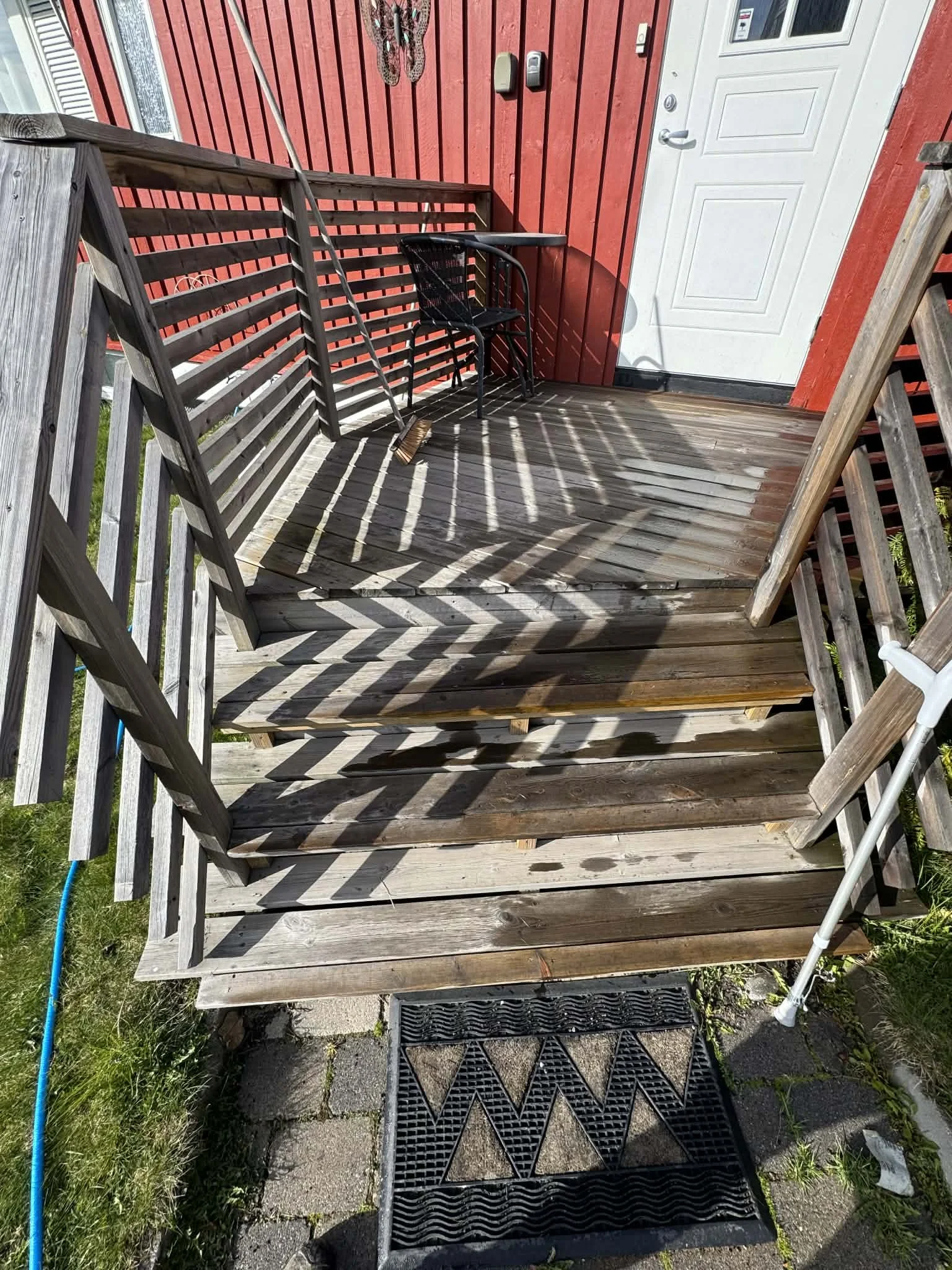 Før terrassevask