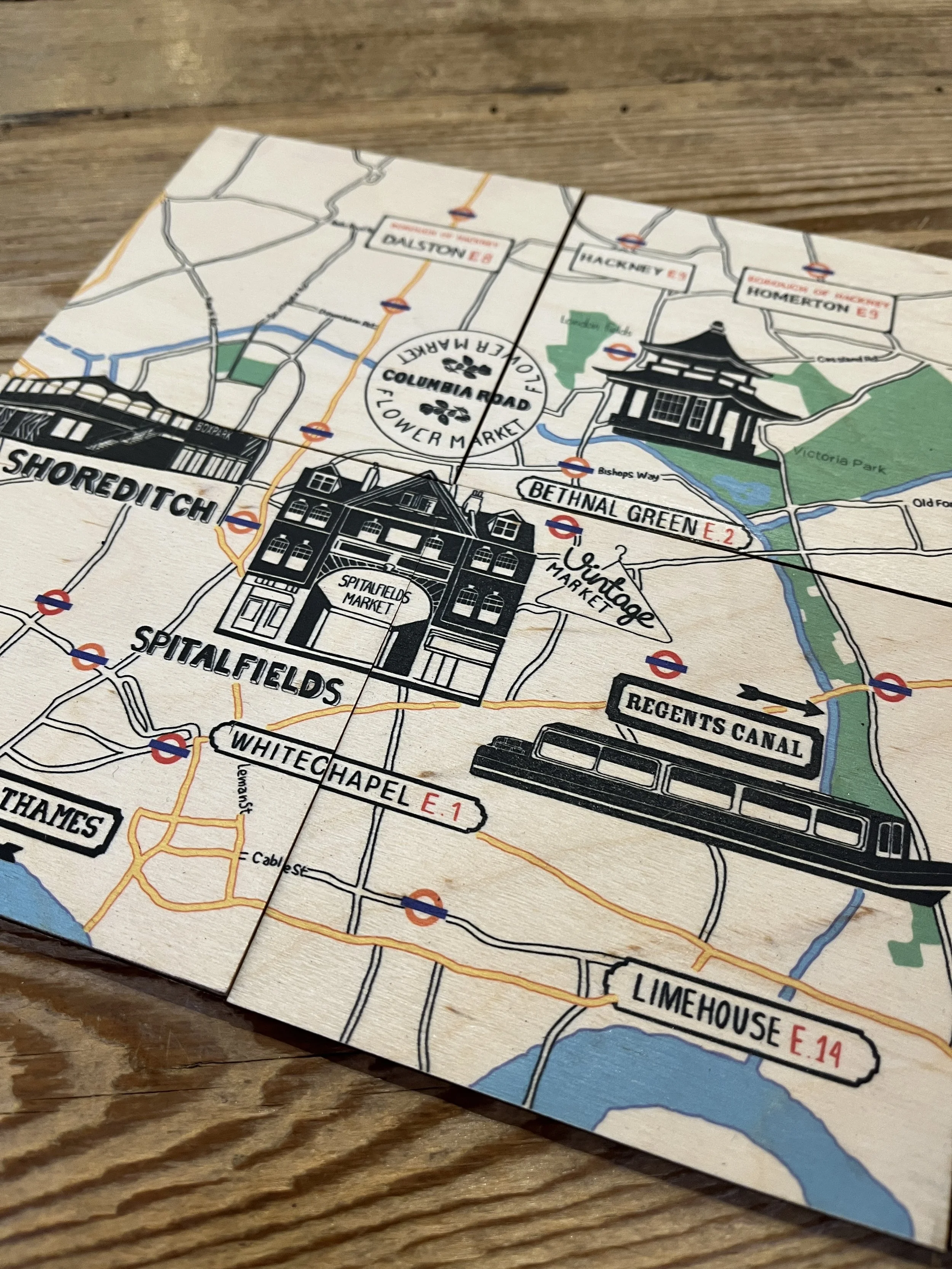 East London Map Collection