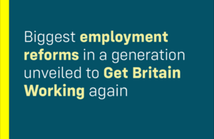 Get Britain Working White Paper