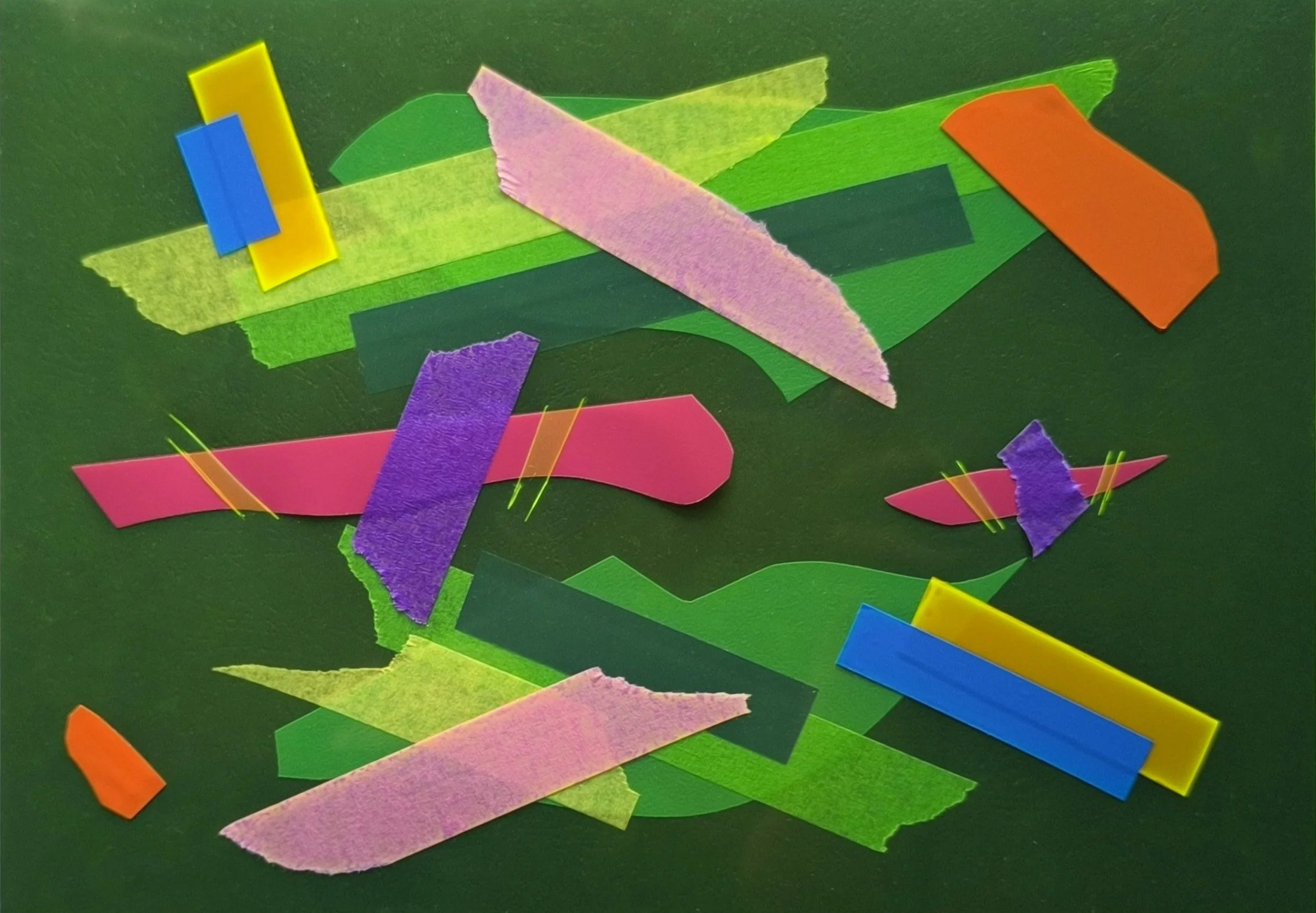 Untitled 8 (2026)┃Plastic Collage┃30 x 21cm 