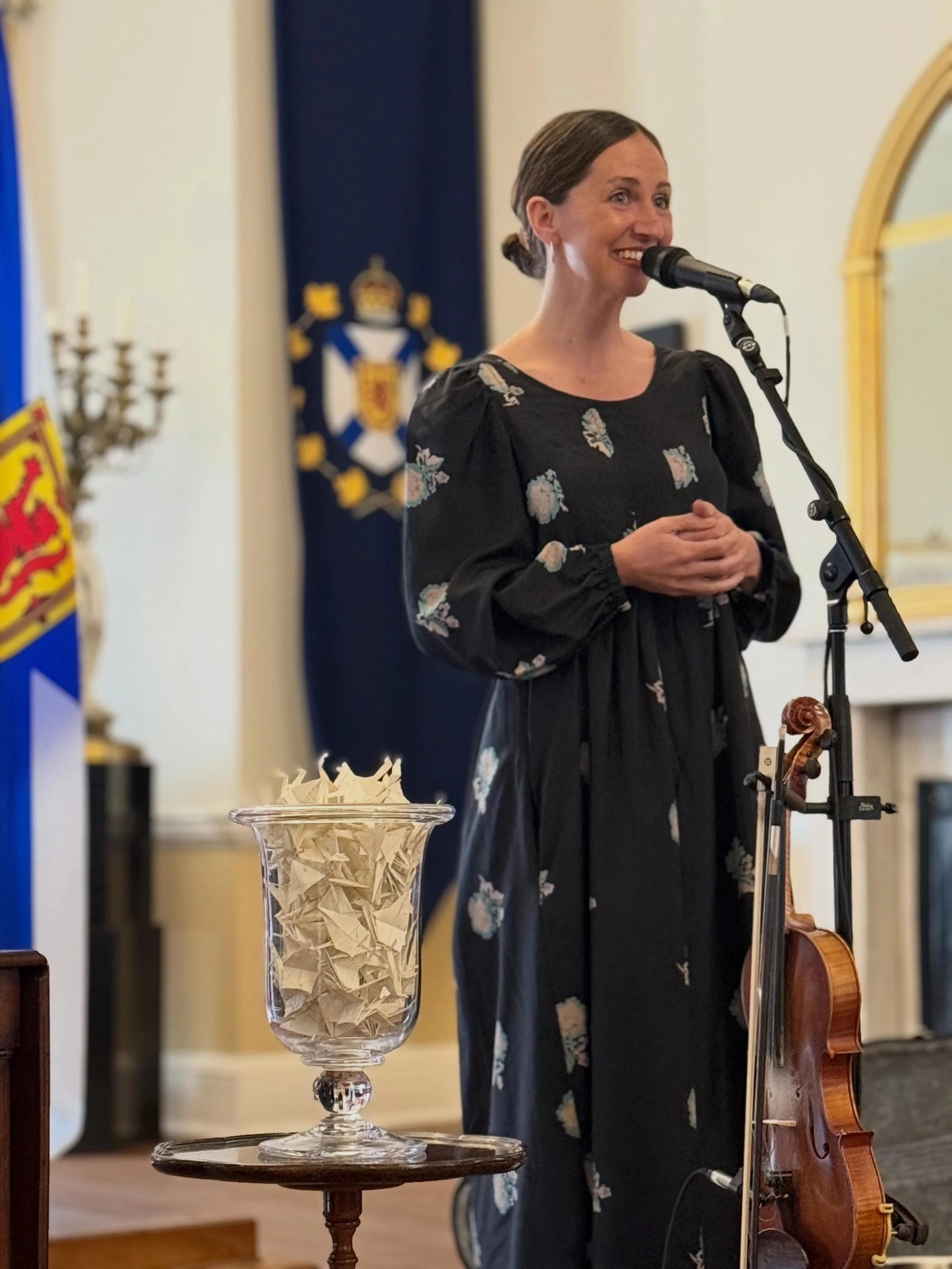 What an incredible evening at Government House. ✨ 

Last night, @rosemorrisonmusic shared an intimate performance filled with music, storytelling, and reflections on place, belonging, and connection. From stories of life at sea to the inspiration she