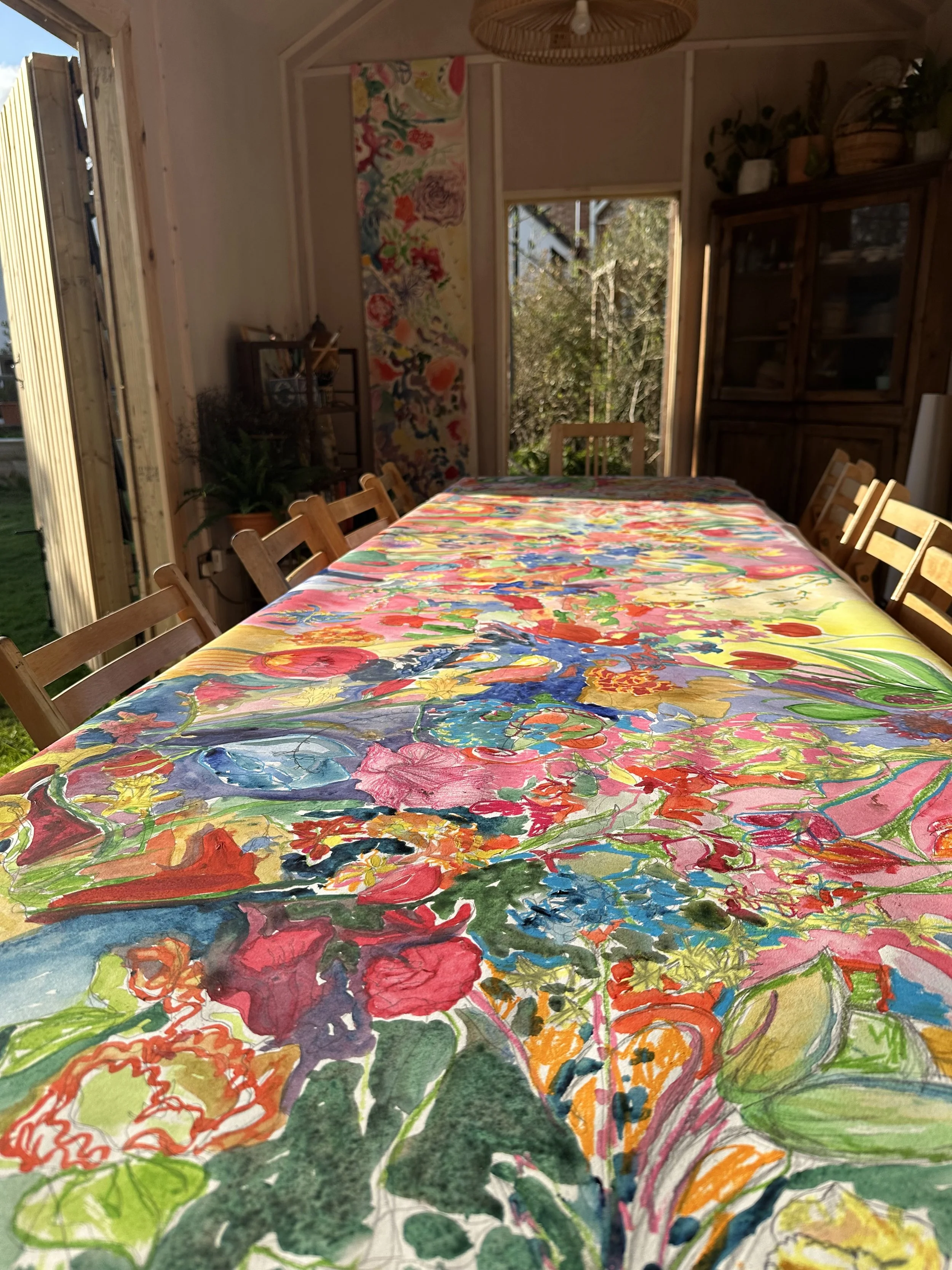Creative Pause Communal Painting - 23rd April 10.30am-12.30pm