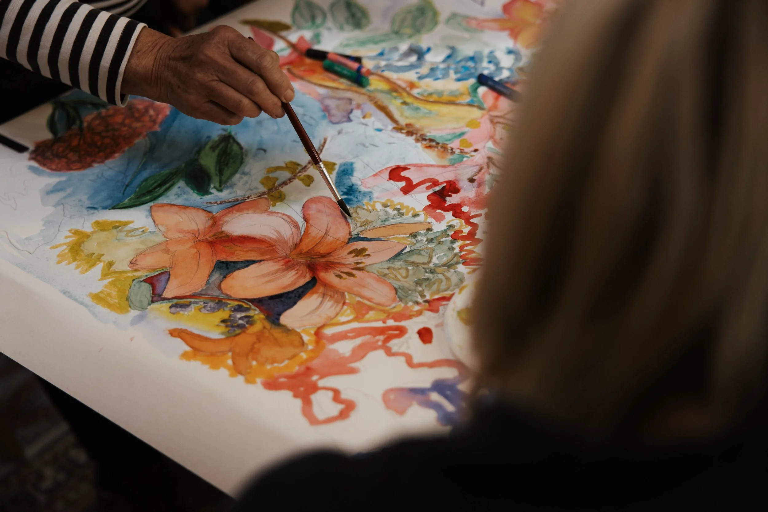 Creative Pause Communal Painting - 22nd October  10am-12.30pm
